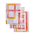 thumbnail image 1 of Maison d' Hermine Summer Maze 100% Cotton Set of 3 Multi-Purpose Kitchen Towel Soft Absorbent Dish Towels Tea Towels Bar Towels Spring/Summer (20 Inch by 27.50 Inch), 1 of 5