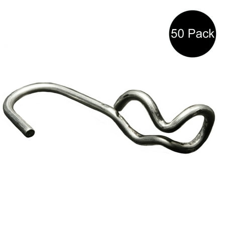 

50 New SJ Hooks for Rubber Rope Shock Cord Bungee Cord Tarp Strap Tie Down Hook