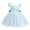 Sky Blue, variant on Girls Birthday Dress Green Tutu Party Flower Girl Wedding Toddler Pageant Formal Prom Gown Children's Day Outfit 6-7 Years