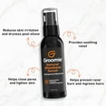 thumbnail image 4 of Groomie Natural Aftershave Serum, Razor Bump and Burn Treatment Lemongrass and Marjoram, 1 oz, 4 of 7