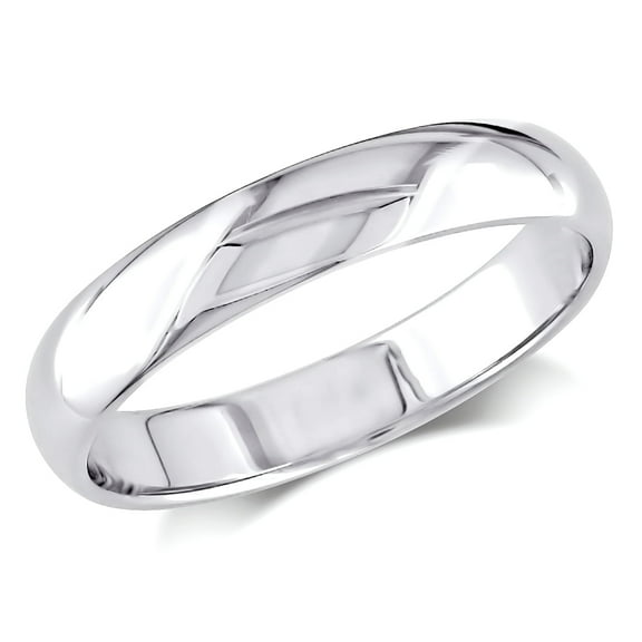 Everly Women's 10k White Gold Wedding Ring
