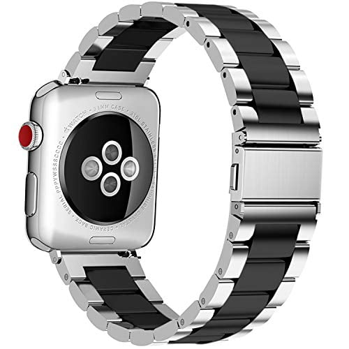 Fullmosa - Fullmosa Compatible Apple Watch Band 40mm 44mm 38mm 42mm,  Stainless Steel Metal for Apple Watch Series SE 6 5 4 3 2 1 Bands, 38mm  40mm - Walmart.com - Walmart.com