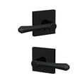 thumbnail image 2 of Schlage Fc21-Dmp-Col Custom Dempsey Passage & Privacy Door Lever Set - Black, 2 of 7