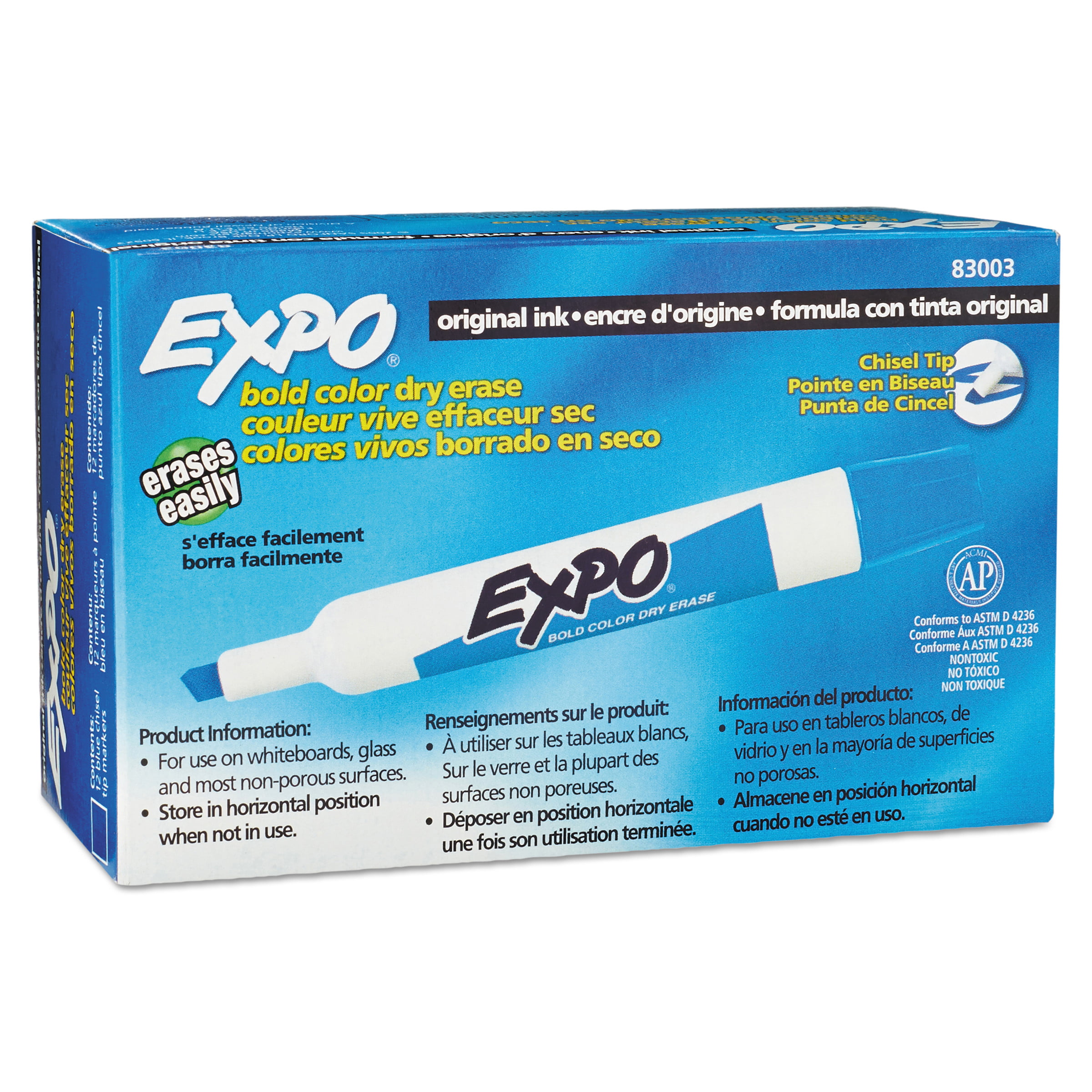 Expo Chisel Tip Dry Erase Markers Classroom Pack - Shop