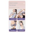 thumbnail image 3 of Deep Tissue Massage Gun USB Rechargeable Portable Full Body Muscle Massage 5-speed Adjustable Fascia Gun Pink and Black, 3 of 6