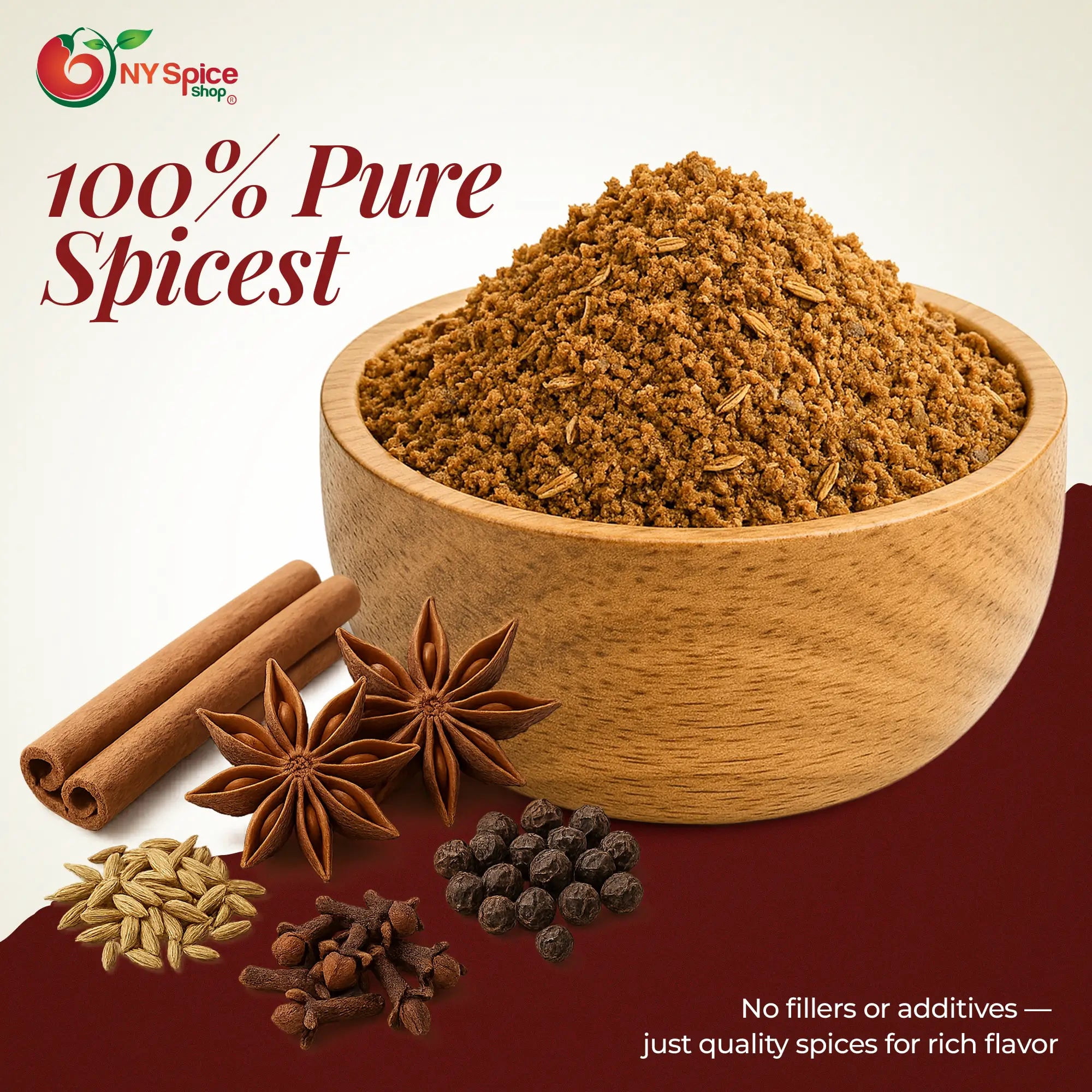 NY SPICE SHOP Chinese 5 Spice Blend - 1 Pound - Chinese Five Spice Powder