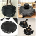 thumbnail image 3 of Black Raffia Ribbon, 656 Feet - DIY Crafts, Crochet, 1/4 Inch Black 656 Feet, 3 of 7