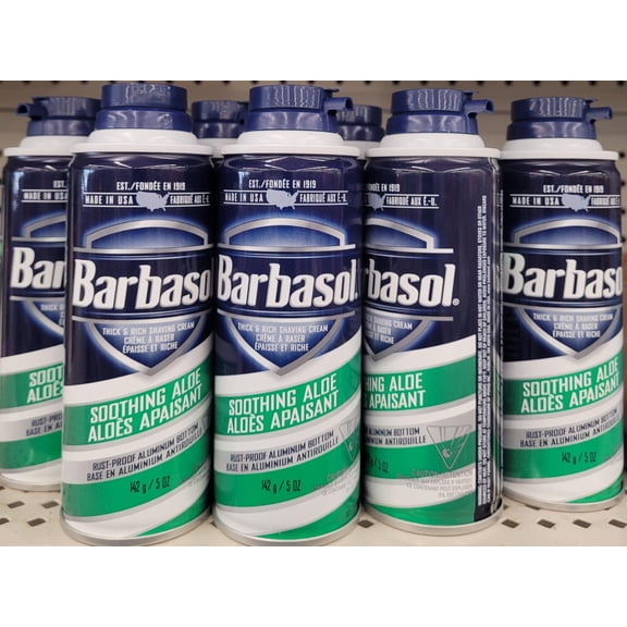 Crema de Afeitar Barbasol Aloe Calmante 170 ml