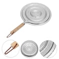 thumbnail image 4 of 2pcs Coffee Mats Wooden Handle Insulation Cook Pads Tabletop Insulation Pad, 4 of 8