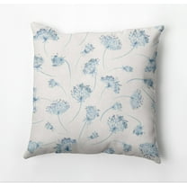 Simply Daisy Wishing Flowers Decorative Throw Pillow