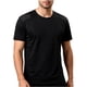 thumbnail image 2 of Tops para hombre, blusas y camisas de manga corta con cuello redondo para hombre, camisetas casuales holgadas deportivas transpirables de seda helada de color liso, camisetas de media manga con cuello, 2 of 5