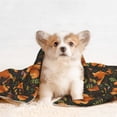 thumbnail image 4 of Rocae Festive Squirrels Dark Forest for Pet Blanket Dog Blanket Cat Blanket Soft Sleep for Small Medium Pet-Medium, 4 of 8
