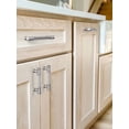 thumbnail image 4 of Goo-Ki 12 Pack Knurled Satin Nickel Zinc Alloy Kitchen Cabinet Handles, Closet Classic 7.6"(192mm) Hole Center Cabinet Pulls Dresser Handles for Bedroom, 4 of 9