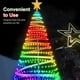 thumbnail image 3 of Luces Multicolores Para árbol De Navidad LED 400BT Aplicación Control Remoto 5 Pies/1,5 M Preiluminadas 27 Modos Para Decoración De árbol De Navidad, 3 of 7