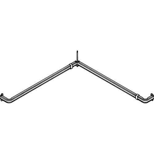 Kirsch 6418 025 Corner Window Curtain Rod 28 48"