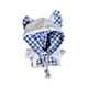 thumbnail image 4 of Sudadera con capucha Hugo para muñeca de peluche Moda desmontable gris, 4 of 10