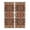 Reddish Brown Tan, variant on Retro Southwest Kitchen Curtains 72 Inch Length, Boho Aztec Tribal Abstract Geometric Grommet Top Bedroom Living Room Curtains, Light Filtering Cafe Curtain Drapes 2 Panels Set 104''x72''