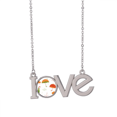 thumbnail image 1 of Cloud Umbrella Rain Drip Weather Love Necklace Pendant Charm Jewelry, 1 of 3