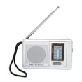thumbnail image 1 of Radio gris plateado, Radio de bolsillo portátil AM/FM Radio de bolsillo portátil Radio con pilas Diseño de próxima generación, 1 of 8