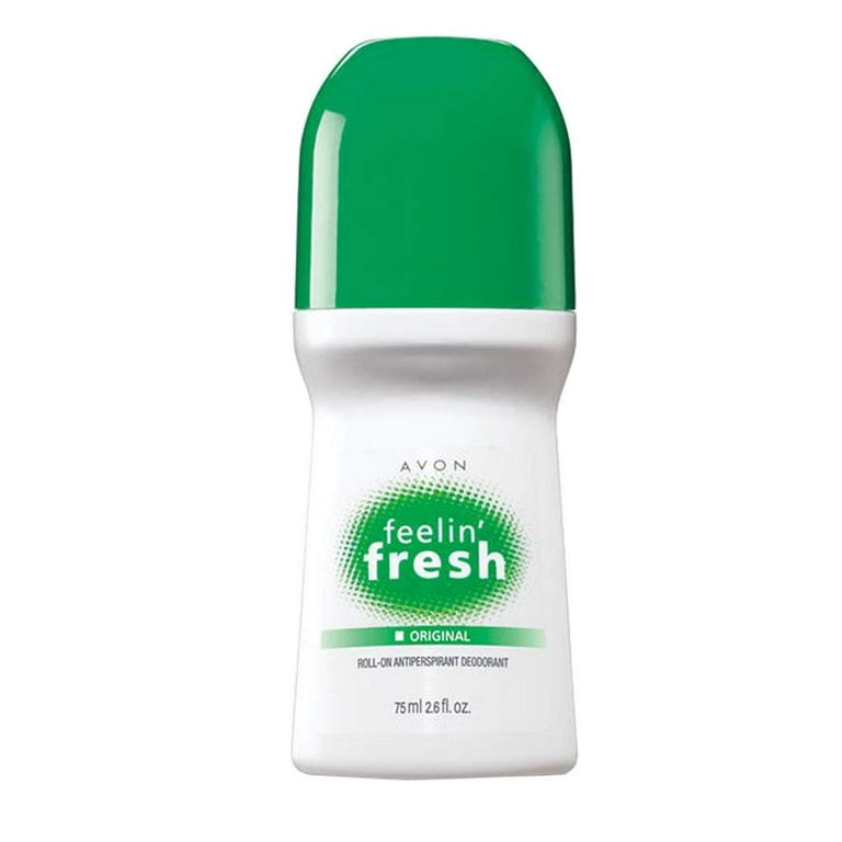 Avon Feelin' Fresh Roll-on Anti-perspirant Deodorant 2.6 oz 4-Pack