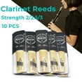 thumbnail image 3 of Lefu 10Pcs Bb Clarinet Reeds Strength 2 2.5 3 For WOODWIND Instrument Clarinet Accessorie, 3 of 8