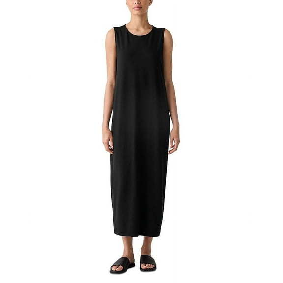 Eileen Fisher Casual Dress, Women's XS, Black Multicolor