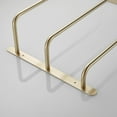 thumbnail image 5 of THREE Stagger Layers Towel Rack Luxury Brushed Gold 304 Stainless Steel Towel Bars Bathroom Accessories Set 17.72 inches KJWY003G-45CM, 5 of 6