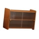 thumbnail image 3 of Mueble de almacenamiento para oficina/mostrador con 2 puertas, rústico, portátil, ideal para la sala de estar. 50 x 20 x 34 cm, 3 of 9