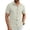 Gray, variant on Mens Button Down Shirts Short Sleeve Lightweight Collared Shirts Casual Loose Fit Shirt Beach Vacation Summer Fashion Shirt Green L
