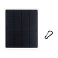 thumbnail image 1 of 20W DC 5V Solar Panel Monocrystalline Solar Charger with Output USB & Type-C Ports for, 1 of 8