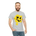 thumbnail image 4 of Splat smiley face emoji  Unisex Heavy Cotton Tee, 4 of 8