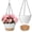 White, variant on FIASON 2 Pack Plastic 10 Inch Black Gray Hanging Planter for Indoor & Outdoor Plants, Self Watering Hanging Baskets with Visual Reservoir, Drainage Holes and Plant Hanger