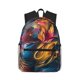 thumbnail image 1 of Disketp Vibrant Rooster Painting Mochila Ligera Clásica con Múltiples Bolsillos, Mochila Casual para Hombre y Mujer, Ideal para Escuela, Trabajo y Viajes, 1 of 6