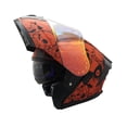 thumbnail image 4 of Casco Para Moto Edge Abatible Skulls Rojo Doble Certificación M, 4 of 5