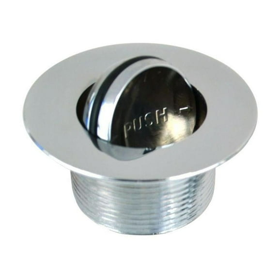 1.865 In. Overall Diameter X 11.5 Threads X 1.25 In. PresFlo Bathtub Closure In Chrome Plated
