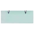 thumbnail image 3 of vidaXL Floating Shelves 2 pcs Glass 50x20 cm 8 mm, 3 of 4
