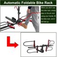 EDOSTORY Hitch Mount Bike Rack, 2Bike 130 lbs Capacity, Fat Tire
