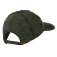 thumbnail image 4 of Hole in One Embroidered Washed Cap - Black OSFM, 4 of 5