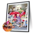 thumbnail image 1 of Cuadros Decorativos 5D bricolaje completo taladro diamante pintura abuela punto de cruz Craft Kit hogar pared arte Tmvgtek embutido en tela, 1 of 9