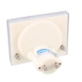 thumbnail image 3 of Unique Bargains DC 0-100A Rectangle Panel Meter Gauge Current Analogue Analog Ammeter White, 3 of 4