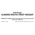 thumbnail image 5 of Andy Anand Roasted Almond Soft Exotic Fruit Nougat Brittle – Gluten Free Italian Gourmet Treat, Flown from Italy for an Authentic Taste Experience (7 oz), 5 of 5
