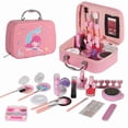 thumbnail image 1 of Set de maquillaje infantil, maquillaje lavable para niñas, juguetes para niños, regalo de princesa, 1 of 5