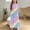 Multicolor, variant on JUSLIO Girls Pleated Dress with Pockets Crew Neck Short Sleeve Casual Dresses Size 4-5 Y