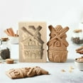 thumbnail image 6 of Wooden Cookie Embossing Mould - Decorative Baking Tool for Christmas, Thanksgiving DIY Crafts, Embossed Biscuit Maker & Kitchen DIY Gift, 6 of 6