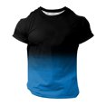 thumbnail image 4 of Playeras De Compresión Para Hombre, Conjunto De Dos Piezas De Camiseta Y Pantalones Cortos De Manga Corta Con Estampado Completo Para Hombre, Camisa Estampada Y Pantalón Corto., 4 of 4