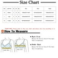 thumbnail image 2 of Idoravan Women Sets Clothing Clearance Womens Slim Fit Fitness Summe Sexy Camis Bra Top Solid Color Cover Sports Bra, 2 of 3