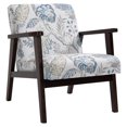thumbnail image 1 of HOMCOM Fauteuil d'Appoint Moderne Mi-Siècle pour Salon Chambre, 1 of 10