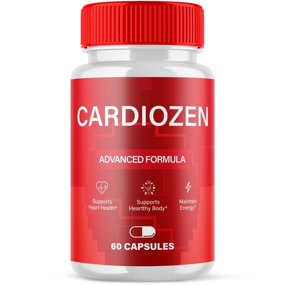 Cardiozen Blood Balance Support Pills Advanced Formula Vitamin Supplement 60 Capsules