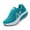Blue, variant on Women's Rocker Sneakers Platform Lace up Walking Athletic Shoes Fashion Comfortable Height Increasing Running Sport Shoes for Female Casual Lightweight Daily Wear Grey 36