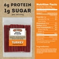 thumbnail image 2 of Old Wisconsin Turkey Sausage GP27&nbsp;Snack Sticks, Naturally Smoked, Ready to Eat, High Protein, Low Carb, Keto, Gluten Free, 28 Ounce Resealable Package, 2 of 3